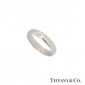 Tiffany & Co. Platinum Lucida Wedding Band Tiffany & Co. Platinum Lucida Wedding Band